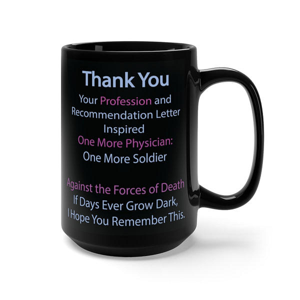 Medical School Letter of Recommendation Gratitude Mug